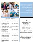 HealthCare Professions Workshops Schedule F2017
