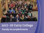 2018 Faculty Accomplishments Cover Photo